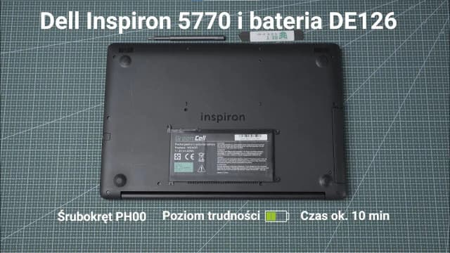 Wymiana baterii laptop Dell - proste kroki i ważne wskazówki